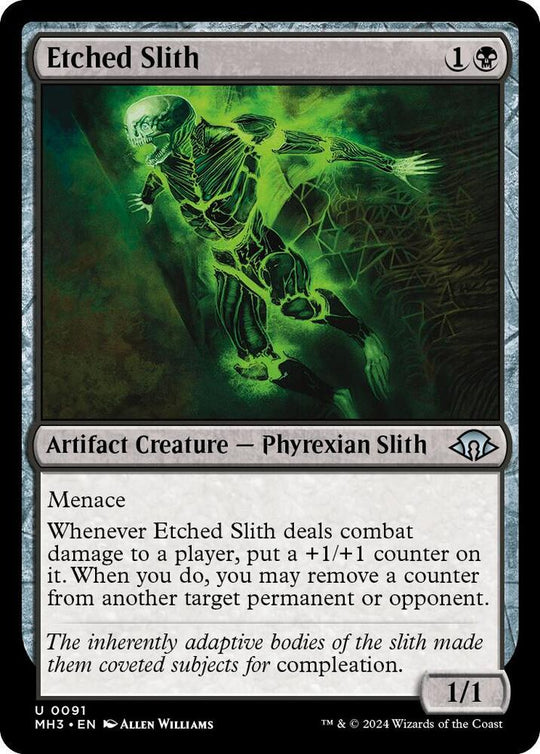 Image for Etched Slith (91) - Magic: The Gathering