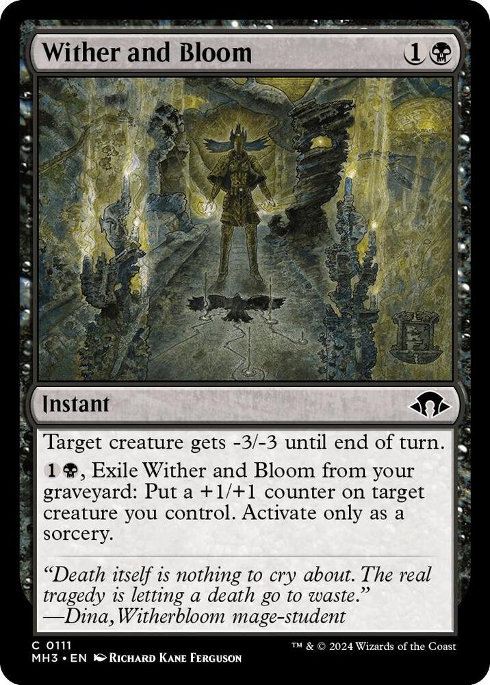 Image for Wither and Bloom (111) - Magic: The Gathering