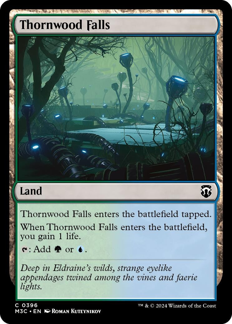 Image for Thornwood Falls (396) (M3C) - Magic: The Gathering