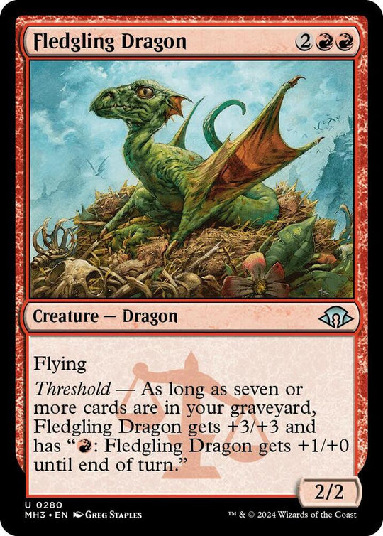Image for Fledgling Dragon (280) - Magic: The Gathering