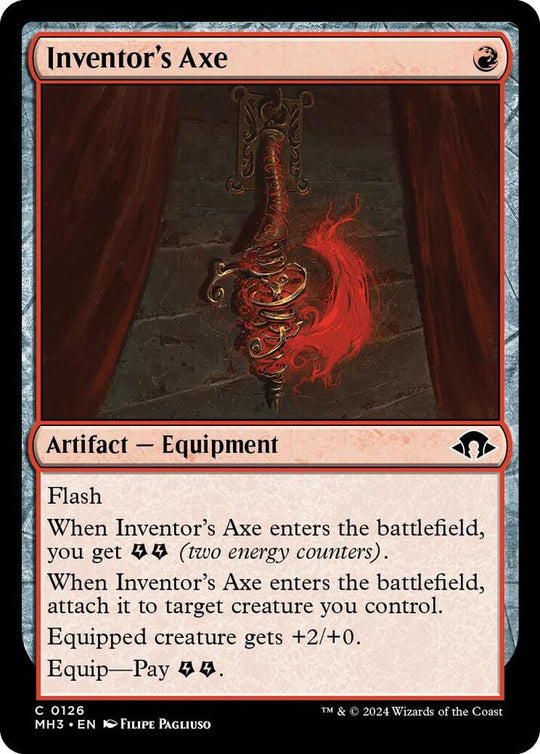 Image for Inventor's Axe (126) - Magic: The Gathering