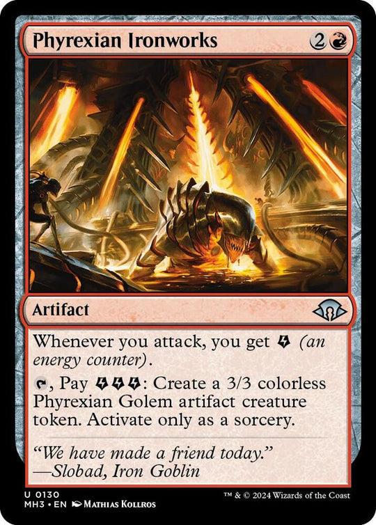 Image for Phyrexian Ironworks (130) - Magic: The Gathering