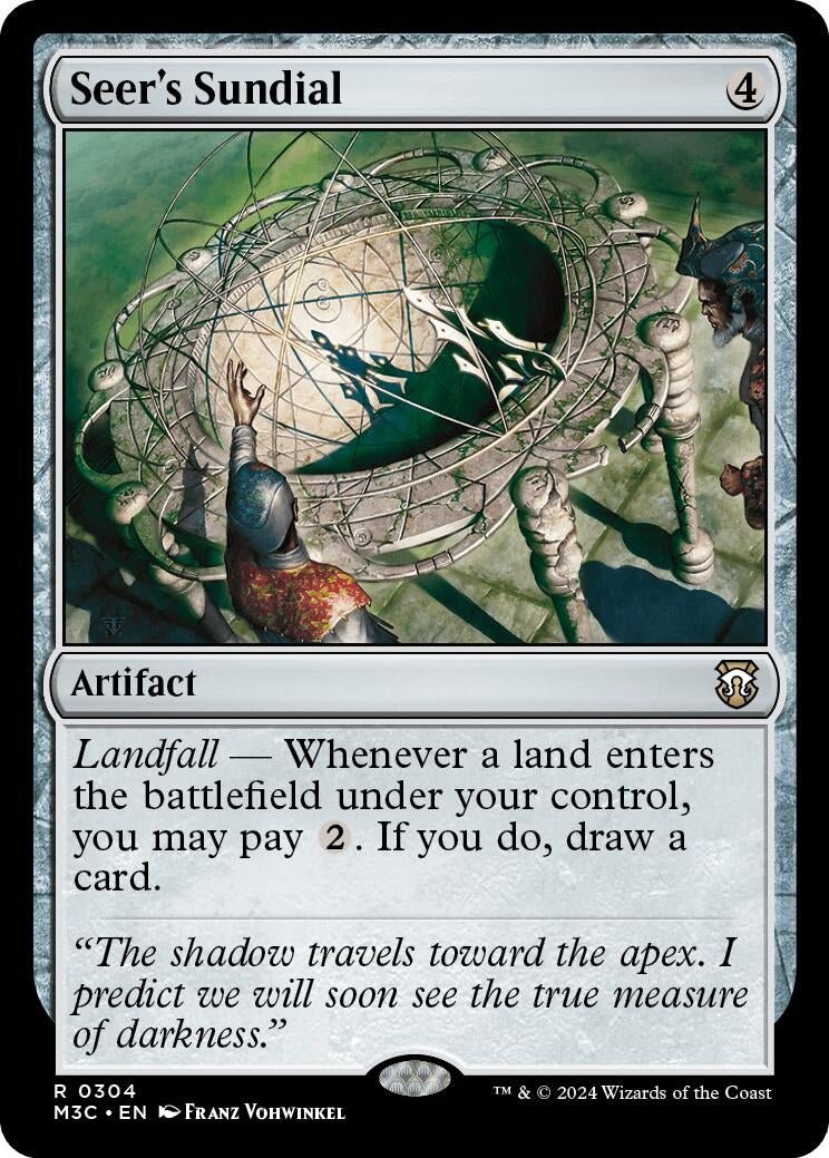Image for Seer's Sundial (304) - Magic: The Gathering