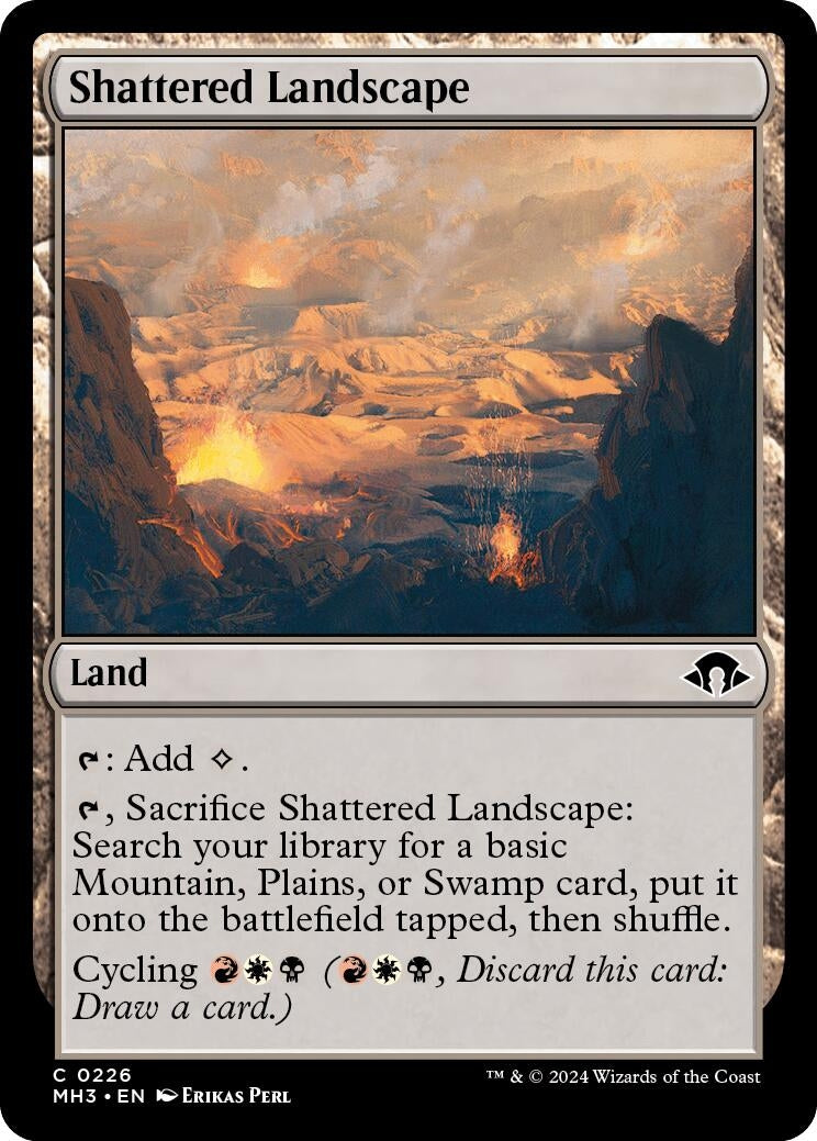 Image for Shattered Landscape (226) - Magic: The Gathering