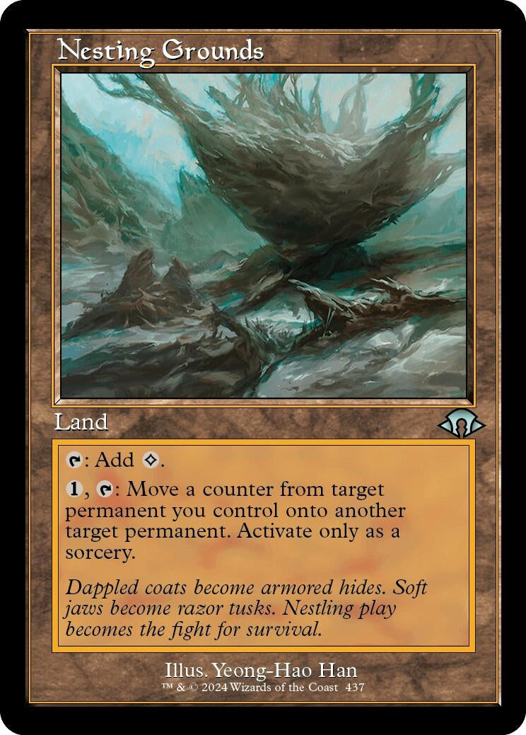 Image for Nesting Grounds (Retro Frame) (437) - Magic: The Gathering