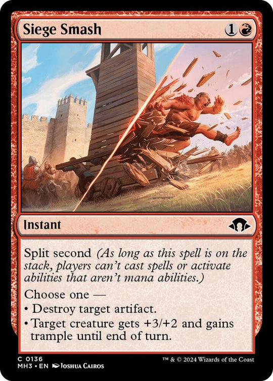 Image for Siege Smash (136) - Magic: The Gathering