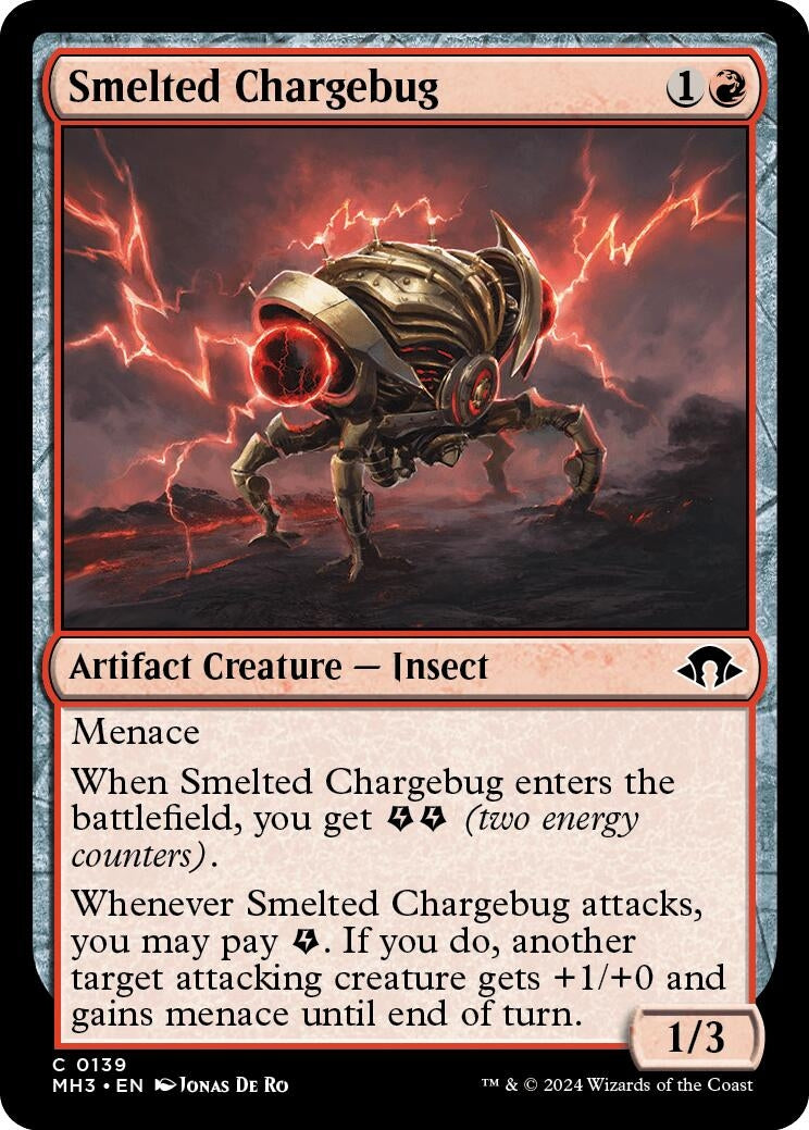 Image for Smelted Chargebug (139) - Magic: The Gathering