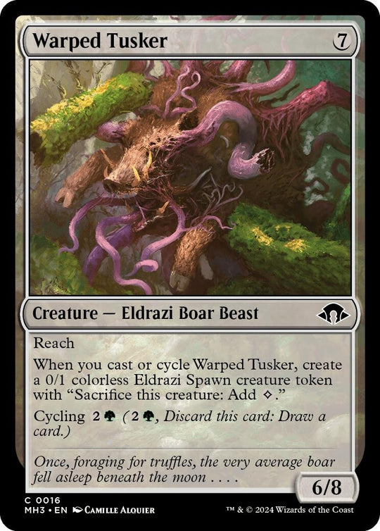 Image for Warped Tusker (16) - Magic: The Gathering