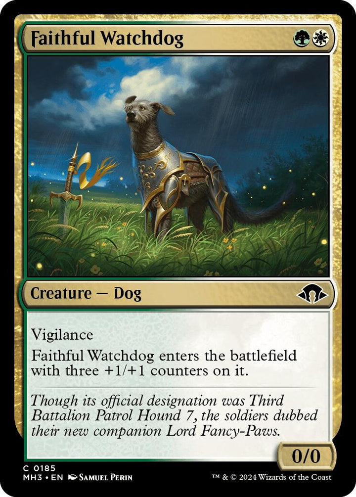 Image for Faithful Watchdog (185) - Magic: The Gathering