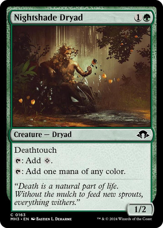 Image for Nightshade Dryad (163) - Magic: The Gathering