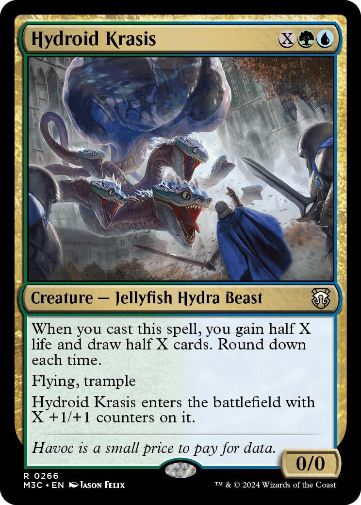 Image for Hydroid Krasis (Ripple Foil) (266) (M3C) - Magic: The Gathering