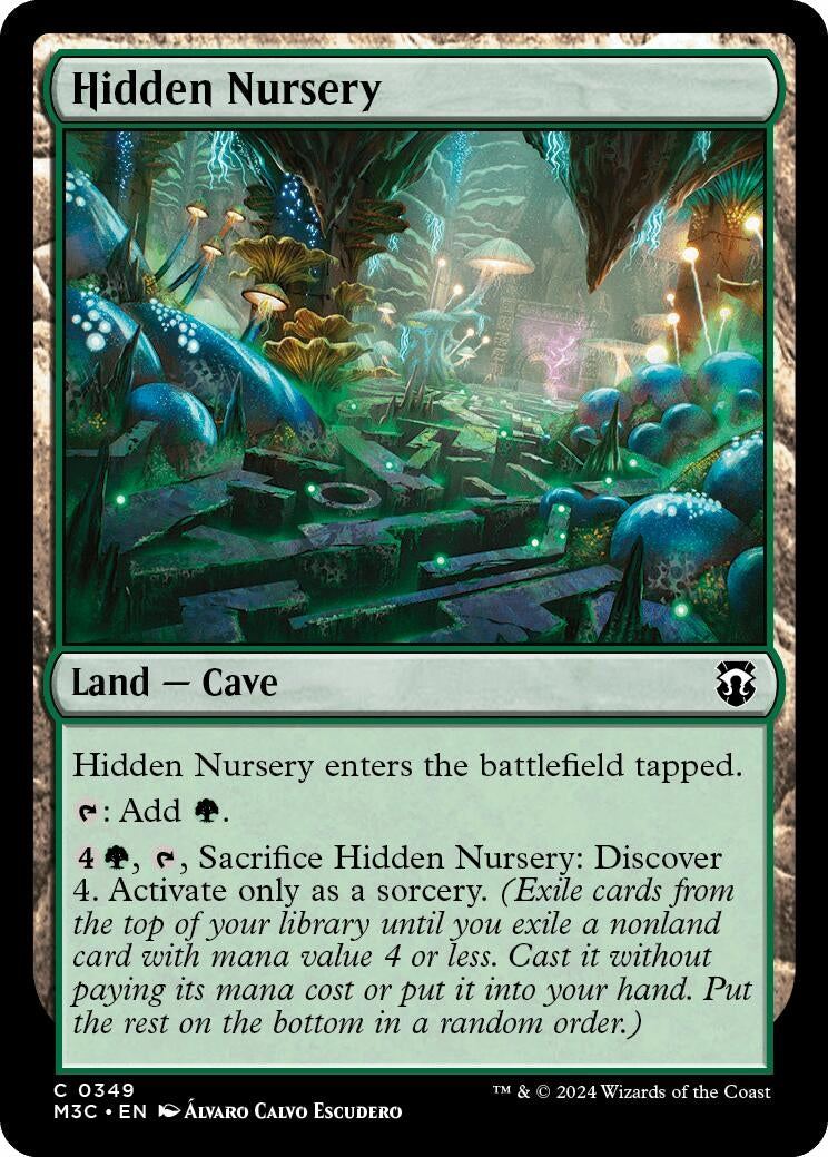 Image for Hidden Nursery (Ripple Foil) (349) (M3C) - Magic: The Gathering