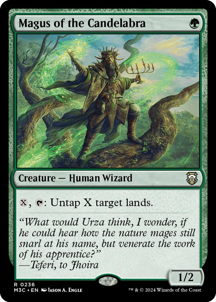 Image for Magus of the Candelabra (Ripple Foil) (236) - Magic: The Gathering