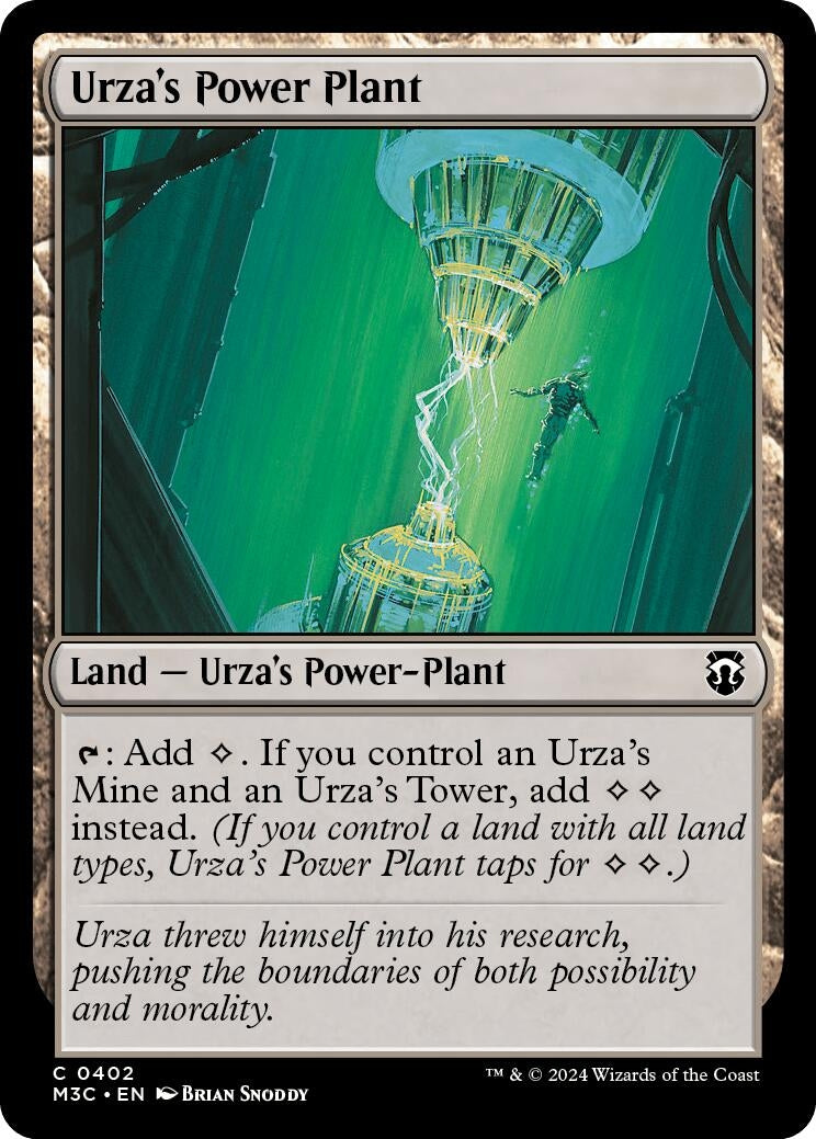 Image for Urza's Power Plant (Ripple Foil) (402) - Magic: The Gathering
