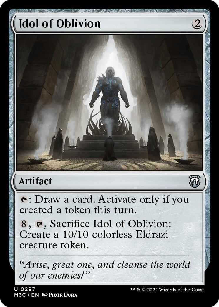 Image for Idol of Oblivion (Ripple Foil) (297) - Magic: The Gathering
