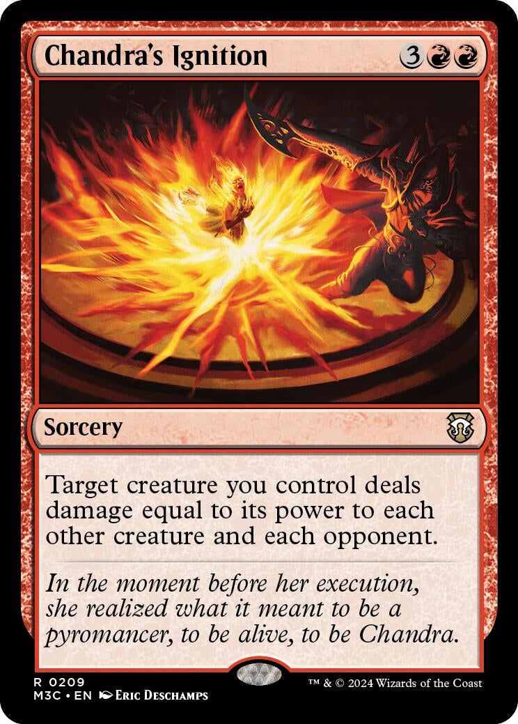 Image for Chandra's Ignition (209) (M3C) - Magic: The Gathering