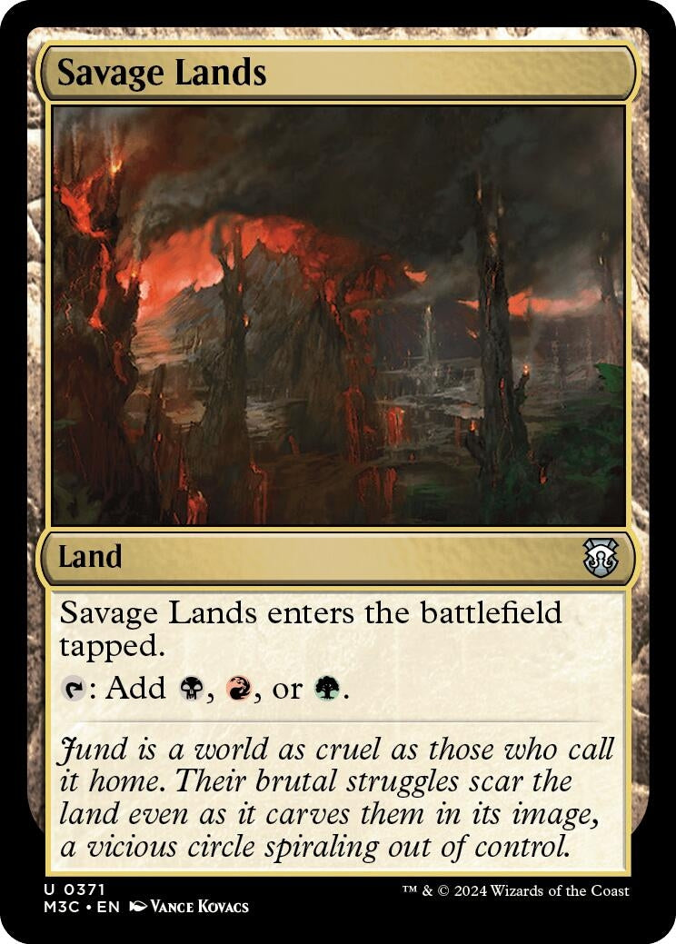 Image for Savage Lands (371) (M3C) - Magic: The Gathering