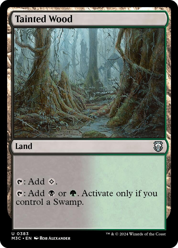 Image for Tainted Wood (383) - Magic: The Gathering