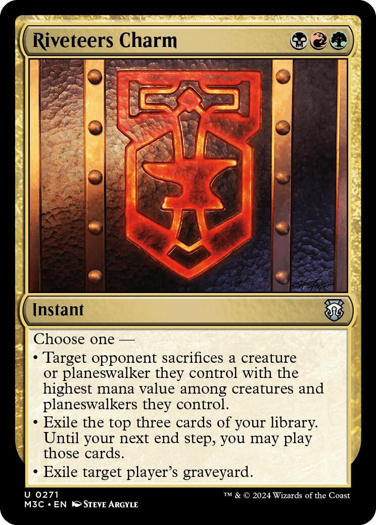 Image for Riveteers Charm (271) - Magic: The Gathering