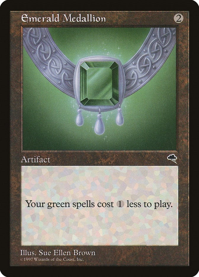 Image for Emerald Medallion (283) - Magic: The Gathering