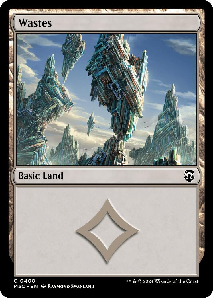 Image for Wastes (Ripple Foil) (408) - Magic: The Gathering