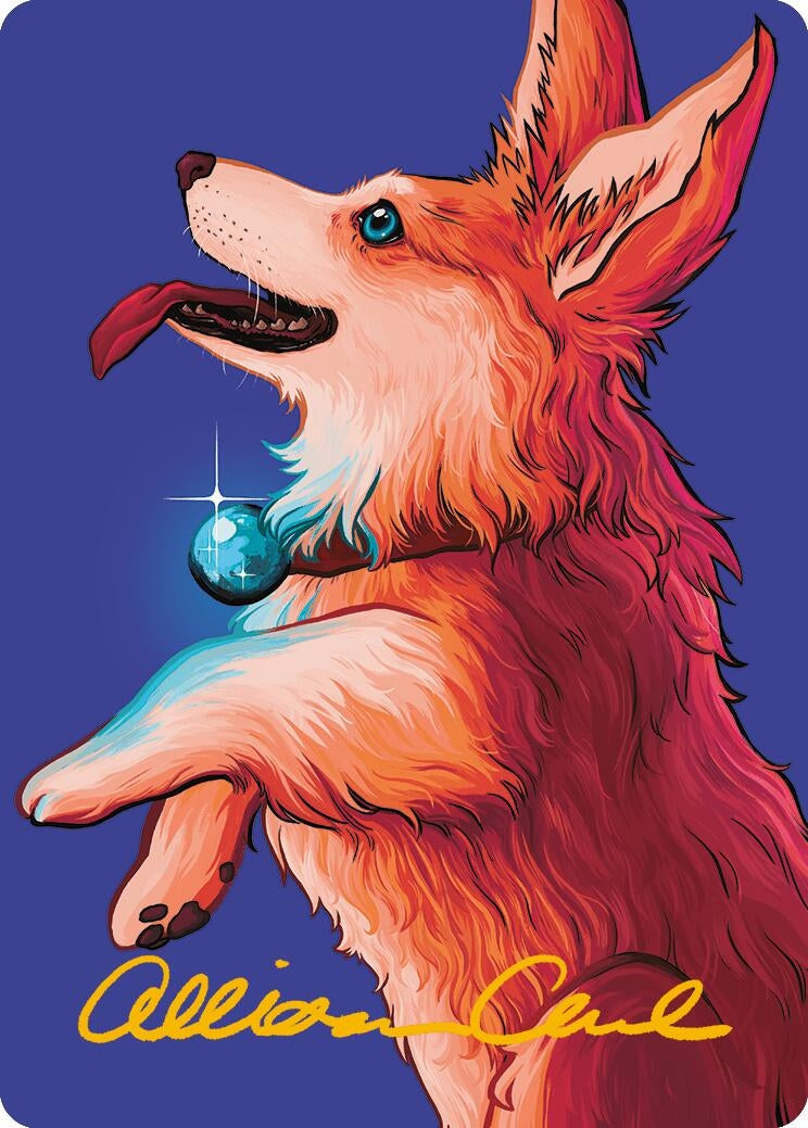 Image for Phelia, Exuberant Shepherd Art Card (Gold-Stamped Signature) (46) - Magic: The Gathering