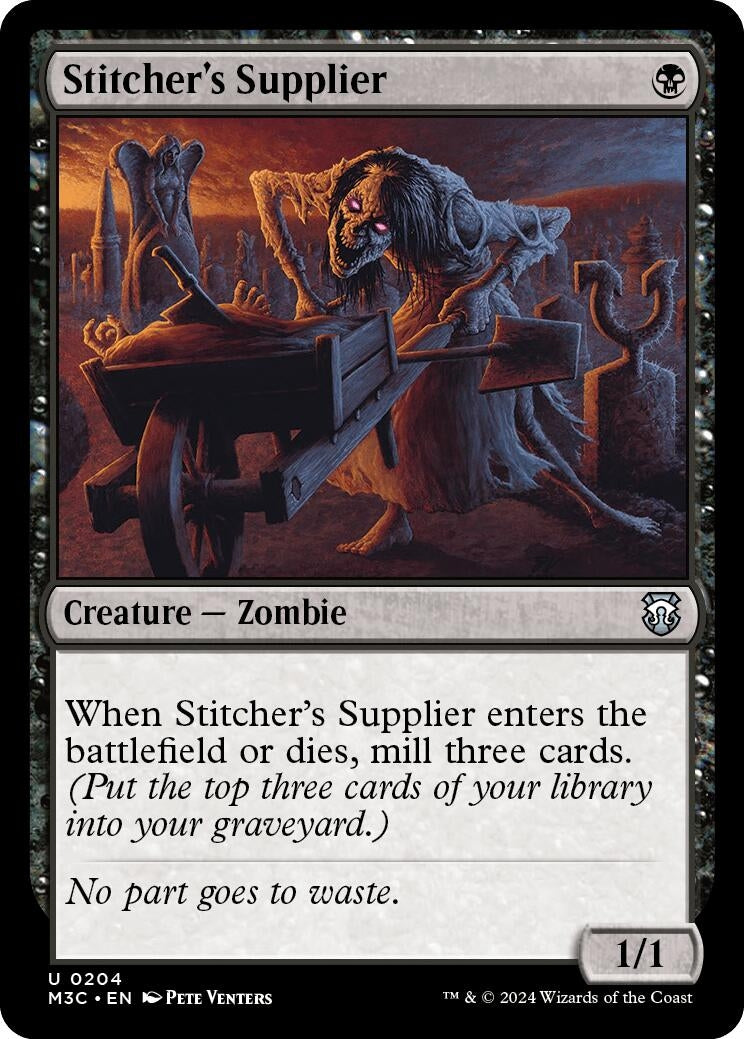 Image for Stitcher's Supplier (Ripple Foil) (204) - Magic: The Gathering