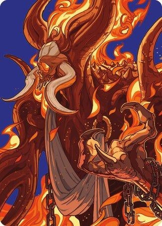 Image for Phlage, Titan of Fire's Fury Art Card (50) (ASMH3) - Magic: The Gathering