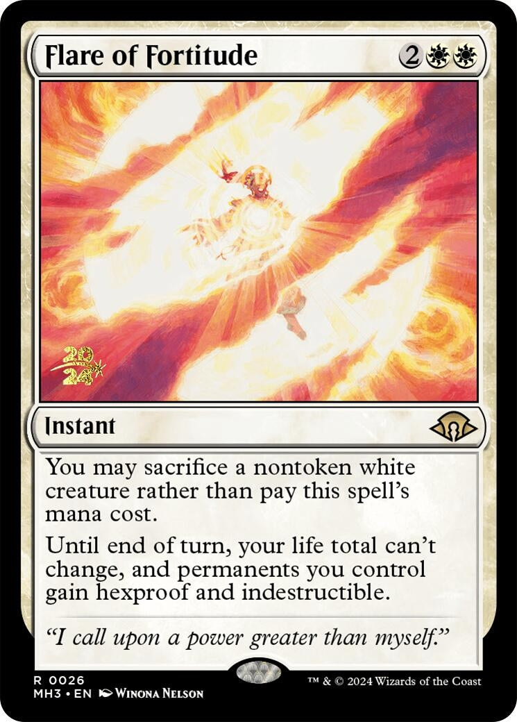 Image for Flare of Fortitude (26) - Magic: The Gathering