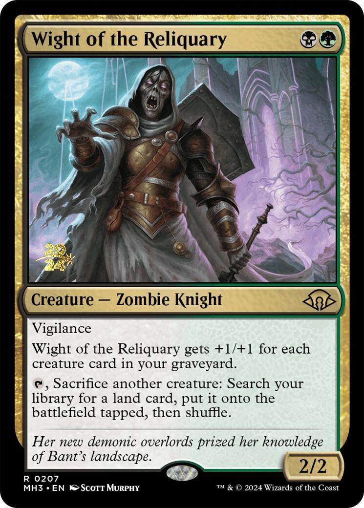Image for Wight of the Reliquary (207) - Magic: The Gathering