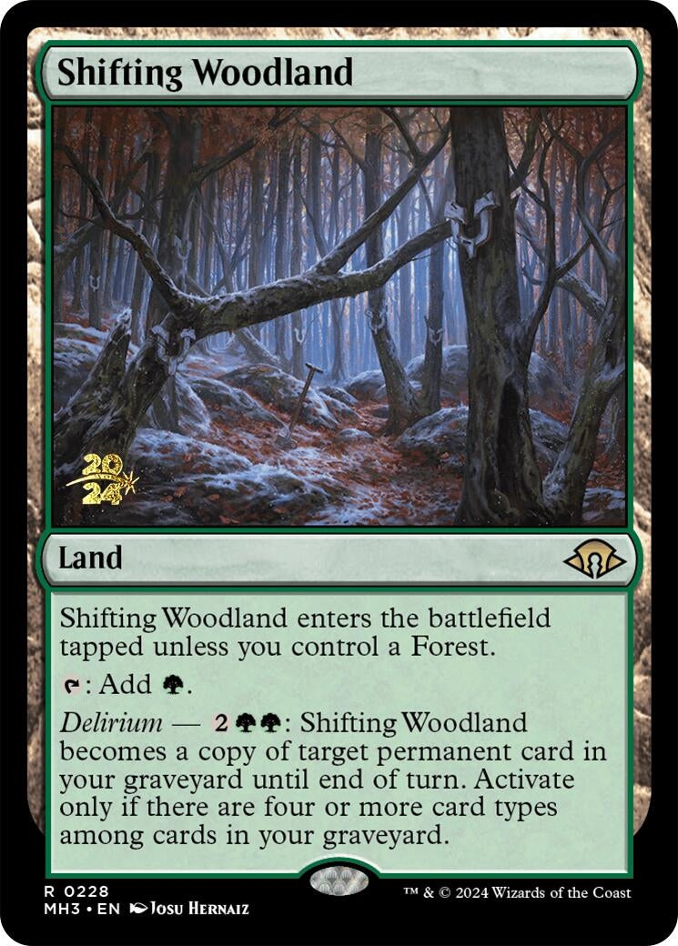 Image for Shifting Woodland (228) - Magic: The Gathering