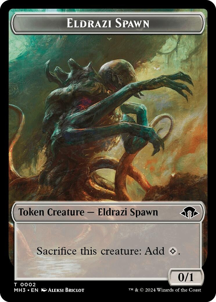 Image for Eldrazi Spawn // Copy Double-Sided Token (2 // 1) - Magic: The Gathering