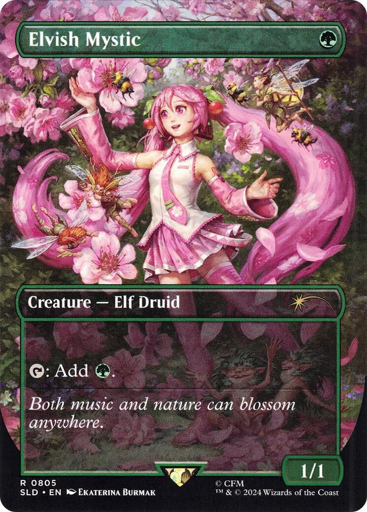 Image for Elvish Mystic (0805) (805) - Magic: The Gathering