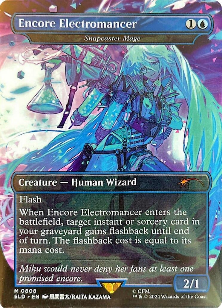 Image for Encore Electromancer - Snapcaster Mage (808) - Magic: The Gathering
