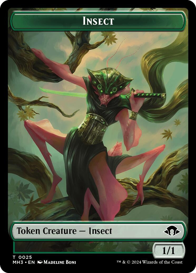 Image for Insect Token (0025) (25) - Magic: The Gathering