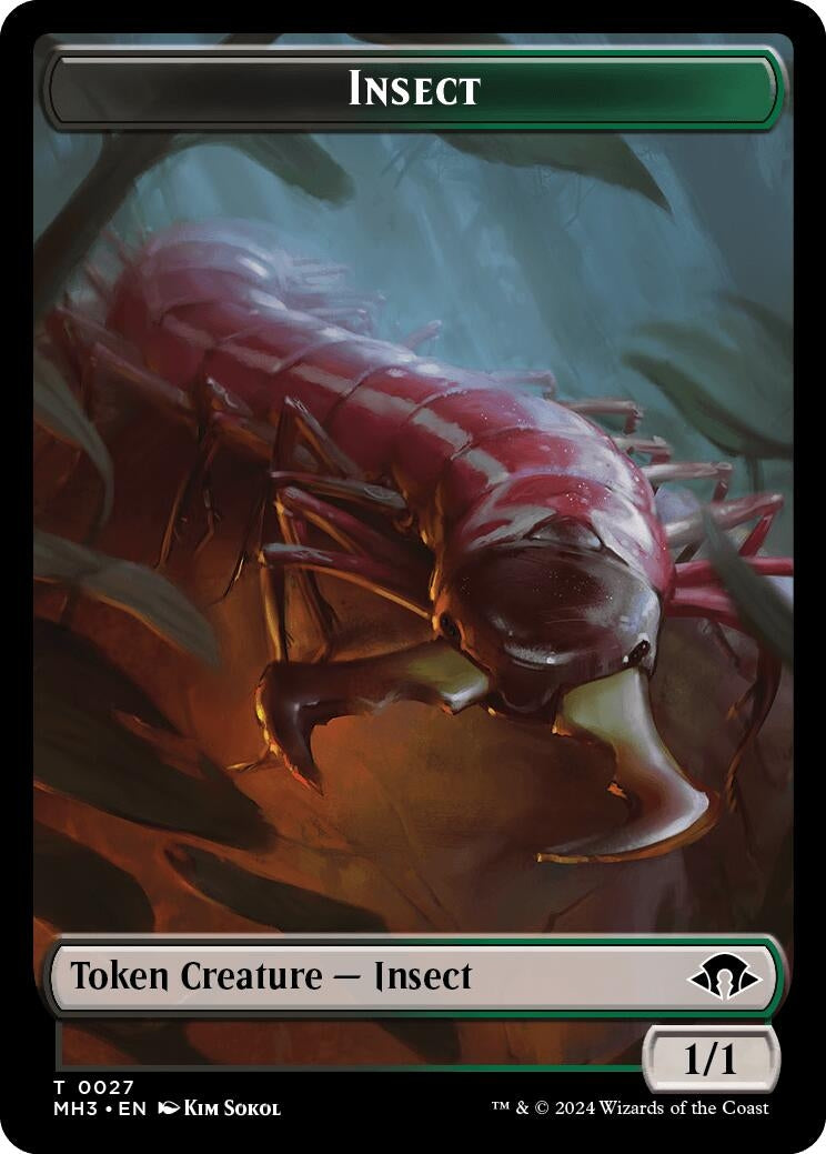 Image for Insect Token (0027) (27) - Magic: The Gathering
