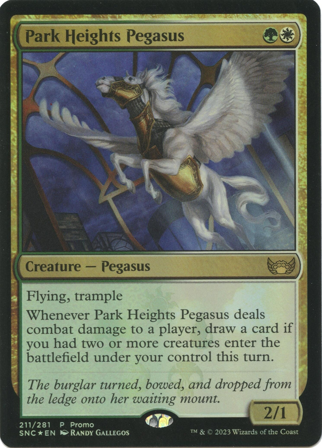 Image for Park Heights Pegasus (211) - Magic: The Gathering