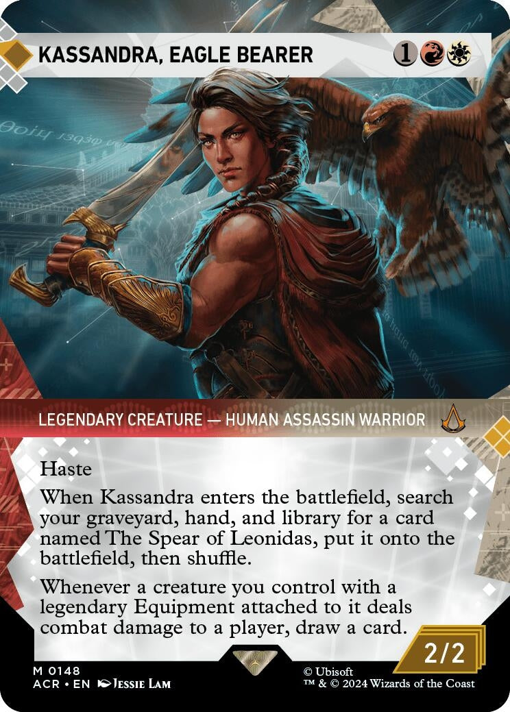 Image for Kassandra, Eagle Bearer (Showcase) (148) - Magic: The Gathering