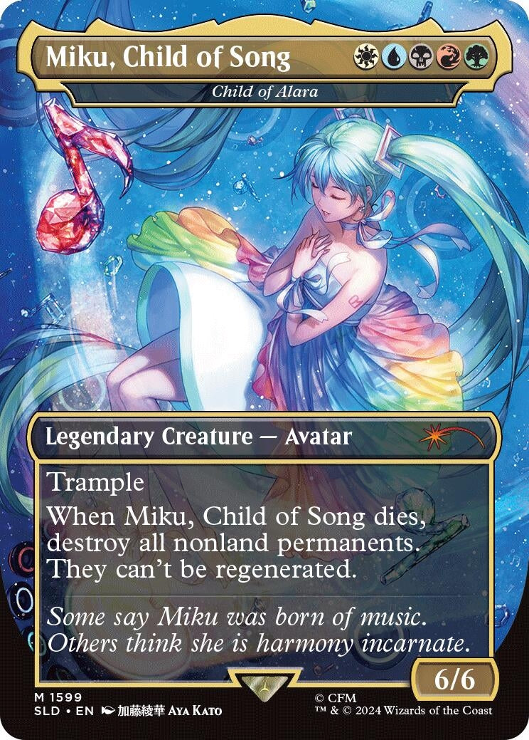 Image for Miku, Child of Song - Child of Alara (1599) - Magic: The Gathering