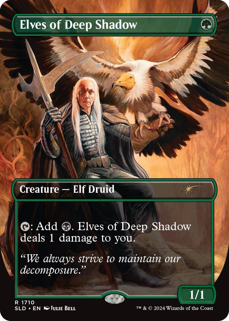 Image for Elves of Deep Shadow (1710) - Magic: The Gathering