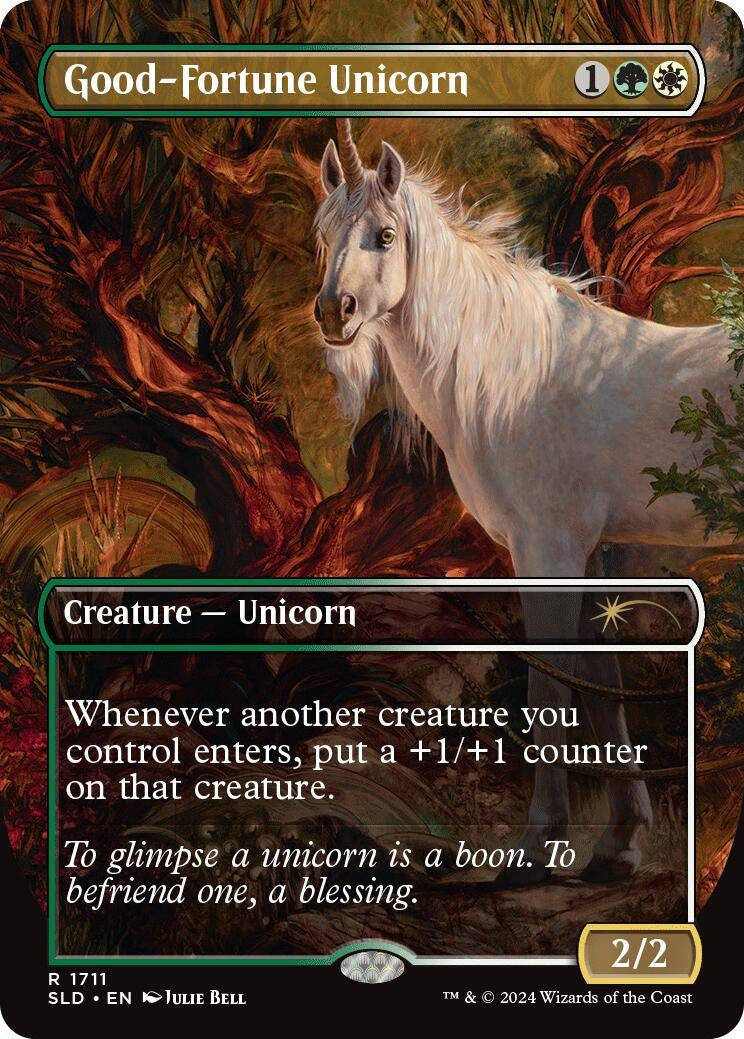Image for Good-Fortune Unicorn (1711) - Magic: The Gathering
