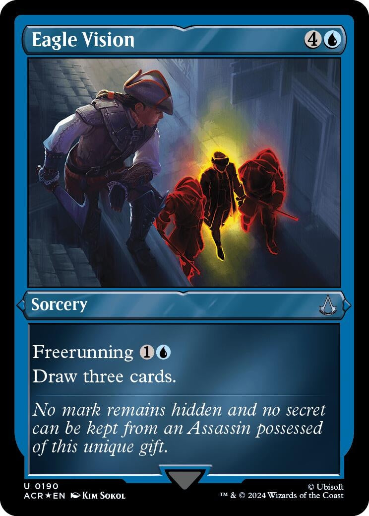 Image for Eagle Vision (Foil Etched) (190) - Magic: The Gathering