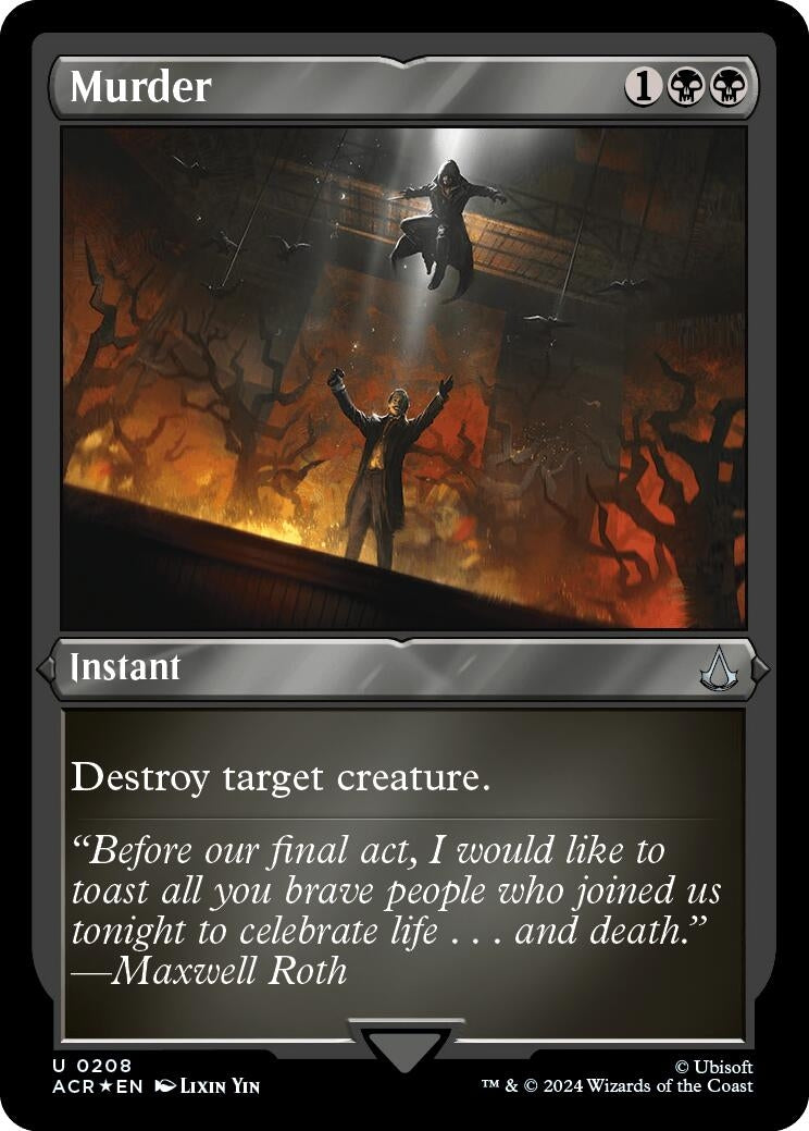 Image for Murder (Foil Etched) (208) - Magic: The Gathering