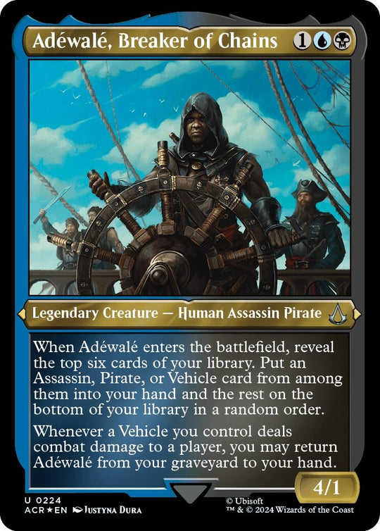 Image for Adewale, Breaker of Chains (Foil Etched) (224) (ACR) - Magic: The Gathering