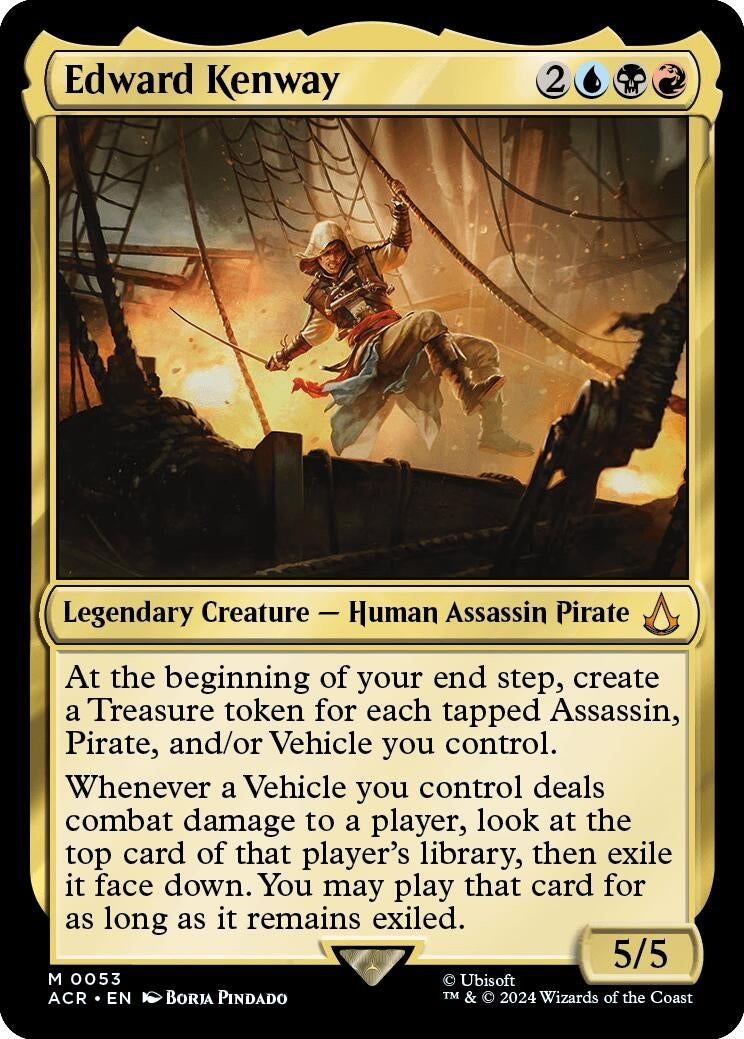 Image for Edward Kenway (53) - Magic: The Gathering