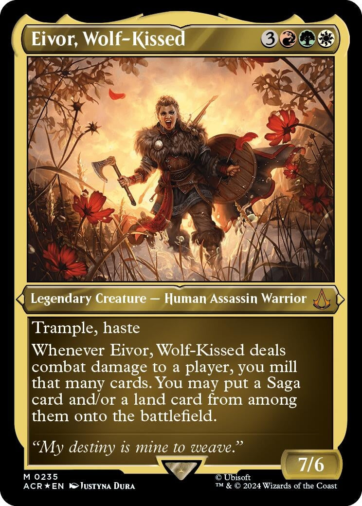 Image for Eivor, Wolf-Kissed (Foil Etched) (235) - Magic: The Gathering