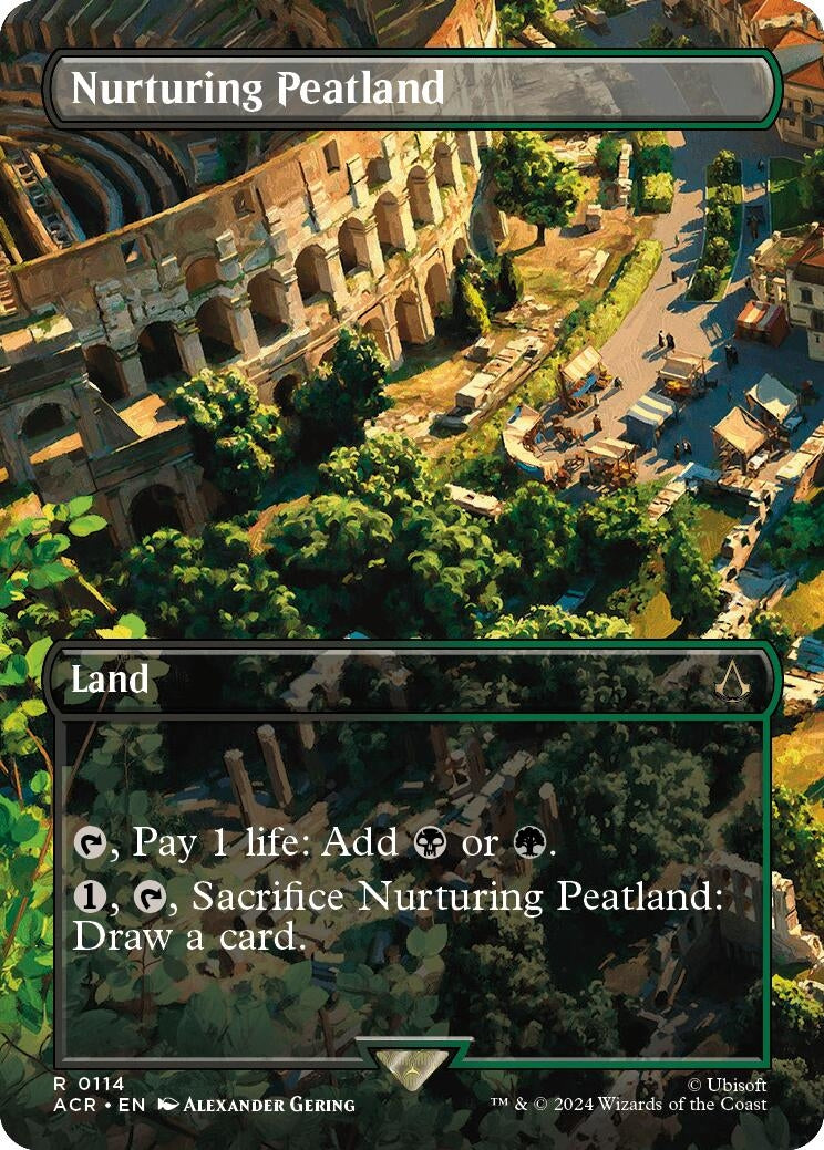 Image for Nurturing Peatland (Borderless) (114) - Magic: The Gathering