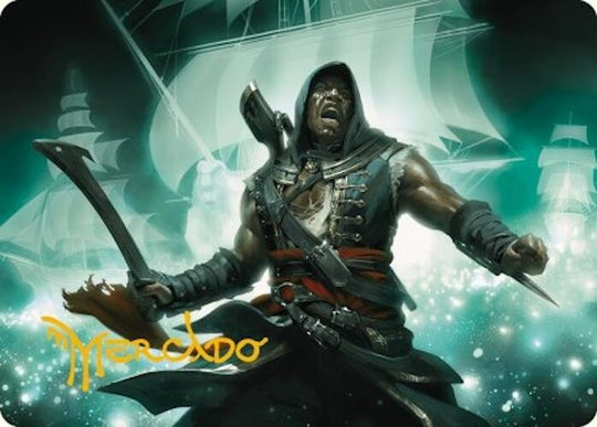 Image for Adewale, Breaker of Chains Art Card (Gold-Stamped Signature) (14) (ASACR) - Magic: The Gathering