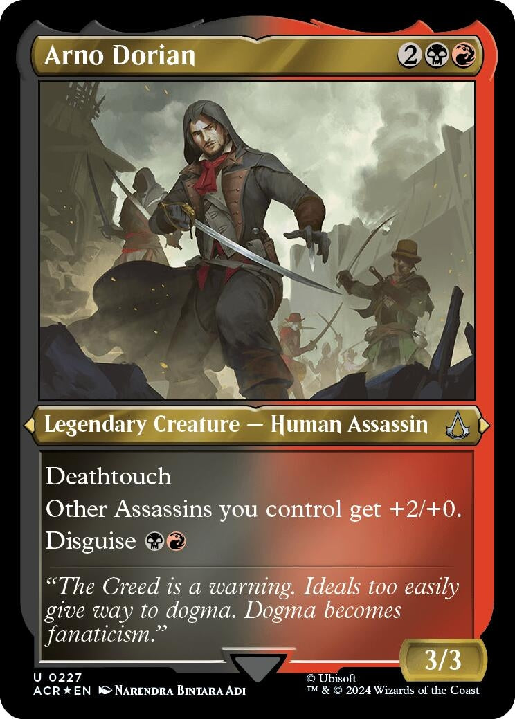 Image for Arno Dorian (Foil Etched) (227) - Magic: The Gathering