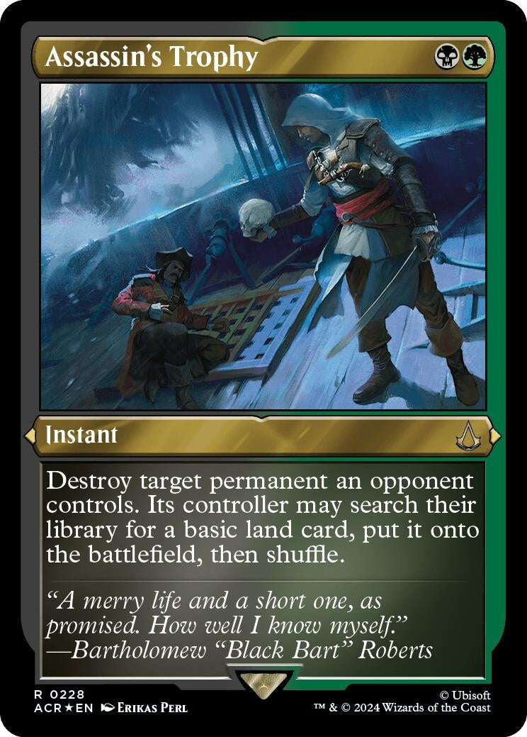 Image for Assassin's Trophy (Foil Etched) (228) - Magic: The Gathering